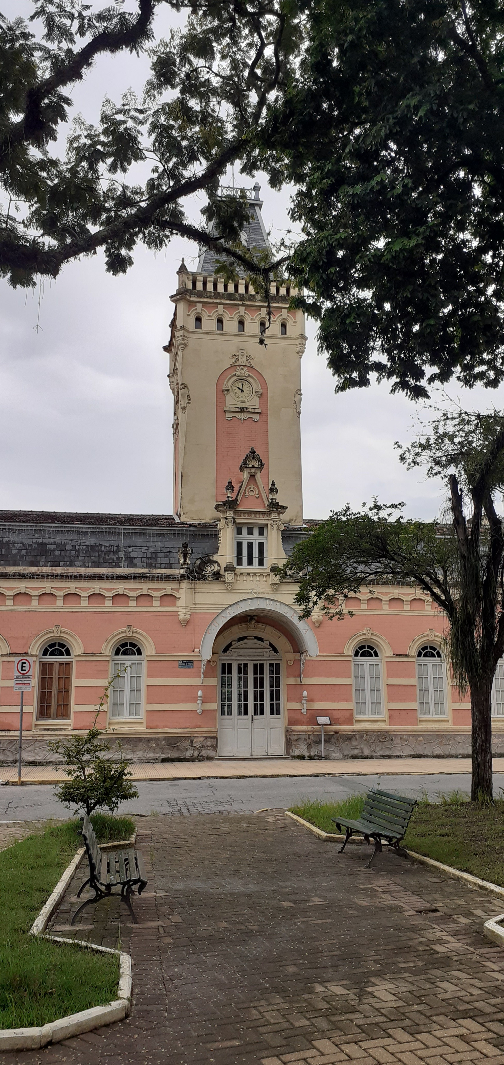 Train Station XIX century. City of Guaratinguetá, São Paulo State, Brazil.