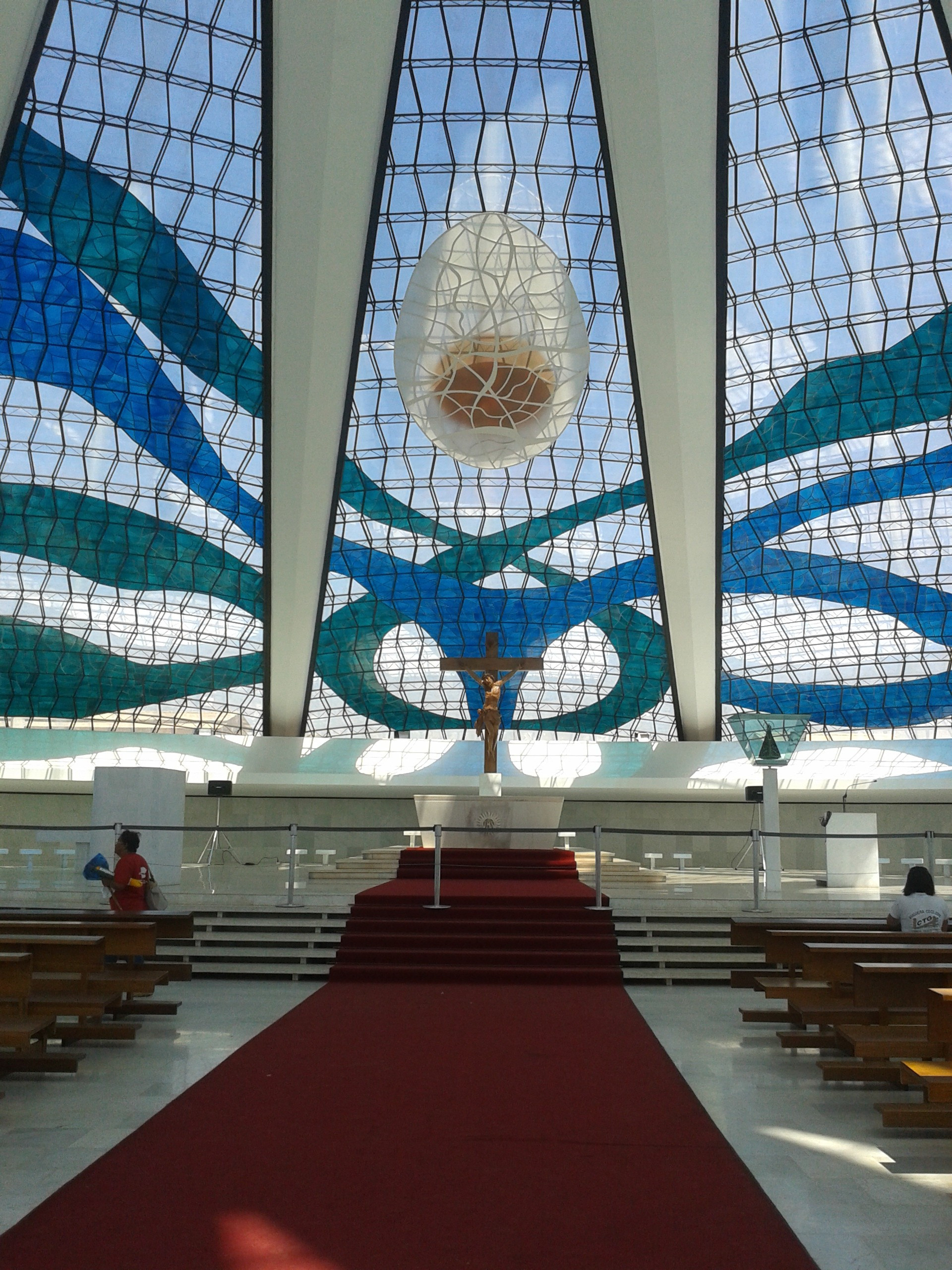 Oscar Niemeyer´s Ecumenical Temple, Federal Distric-Brasília, Goiás State, Brazil.