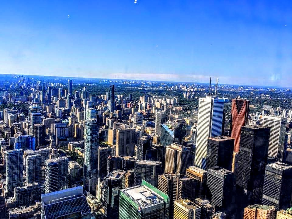 View of Toronto from Canadian National Tower