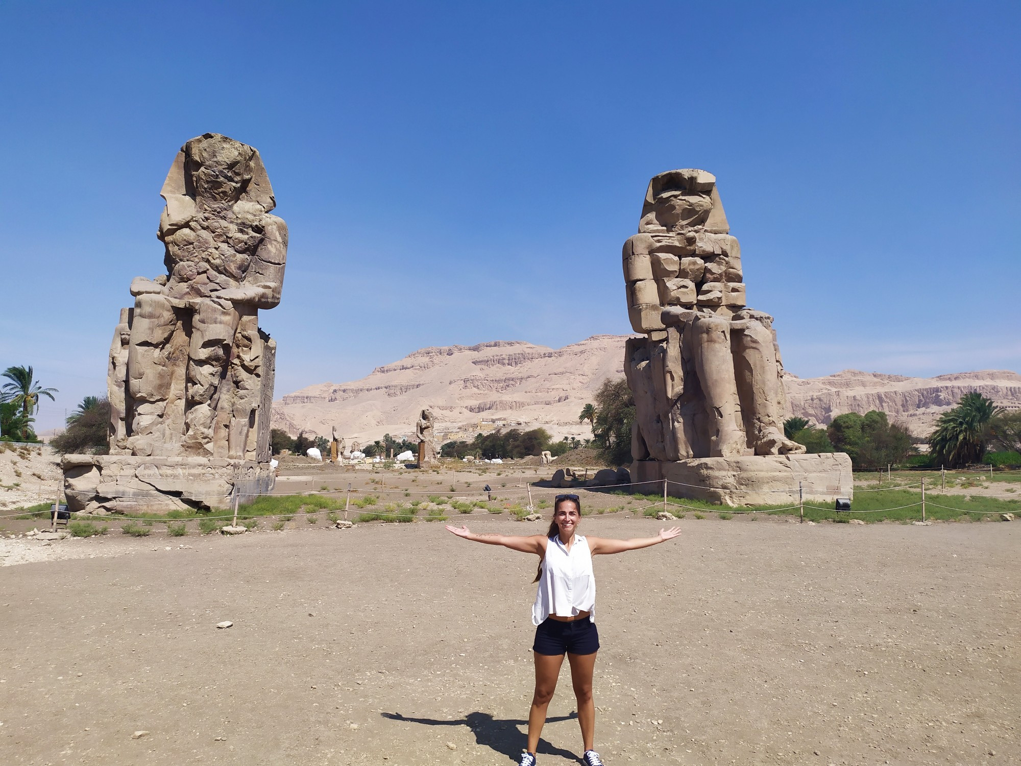 Colossi of Memnon, Egypt