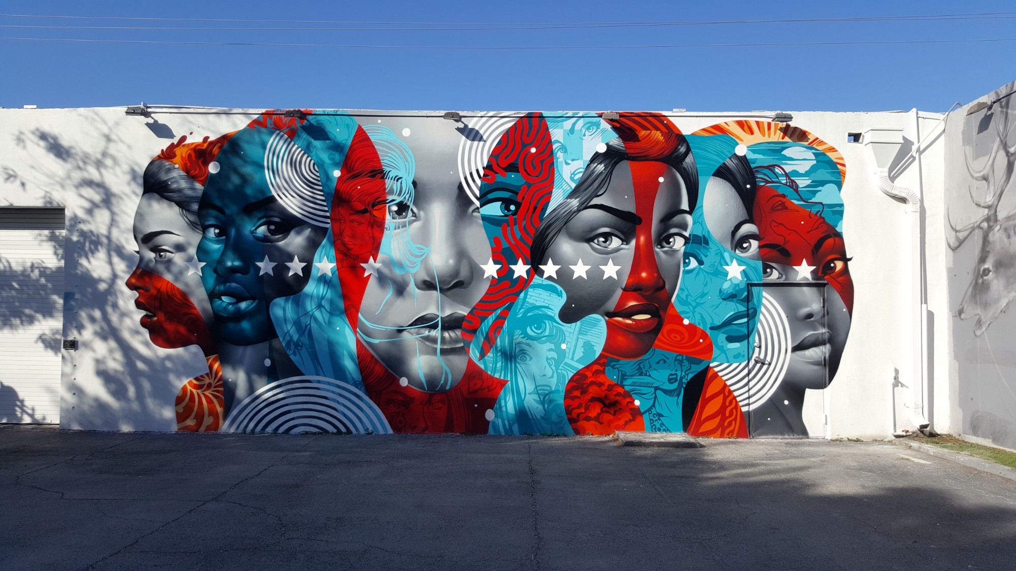 Wynwood walls, Miami<br/>
Graffiti art