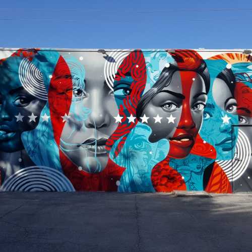 Wynwood walls, Miami<br/>
Graffiti art