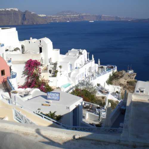 Santorini. Eia. View on the Caldera