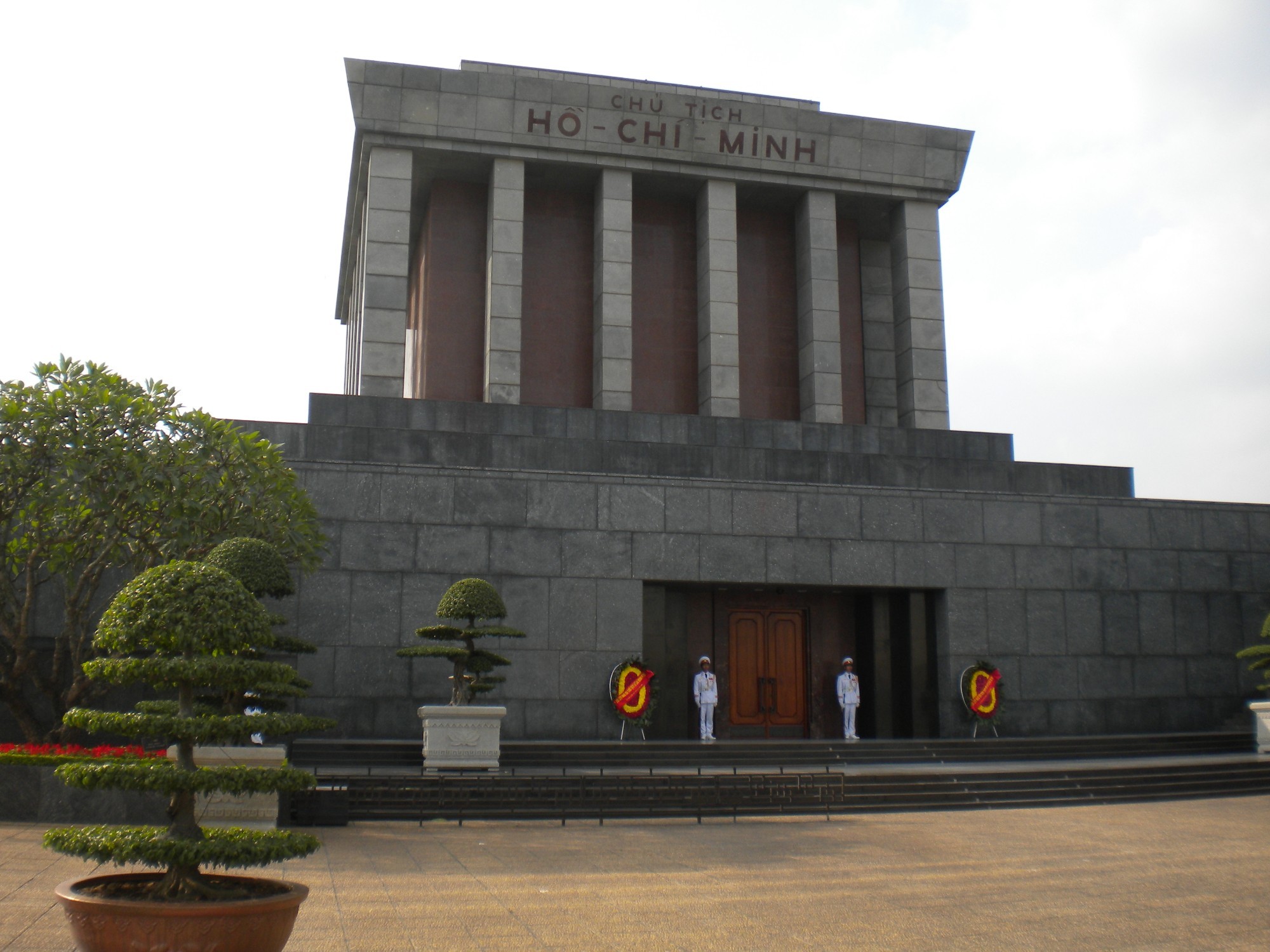 Hanoi. Ho Chi Minh mausoleum.