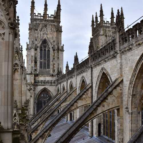 York Minster's roof<br/>
Il tetto della Cattedrale